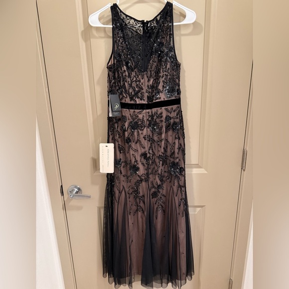 New $279 Adriana Papell Embellished Dress NEW! Size 2 - Picture 4 of 10